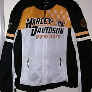 Men's Harley Davidson mesh riding jacket